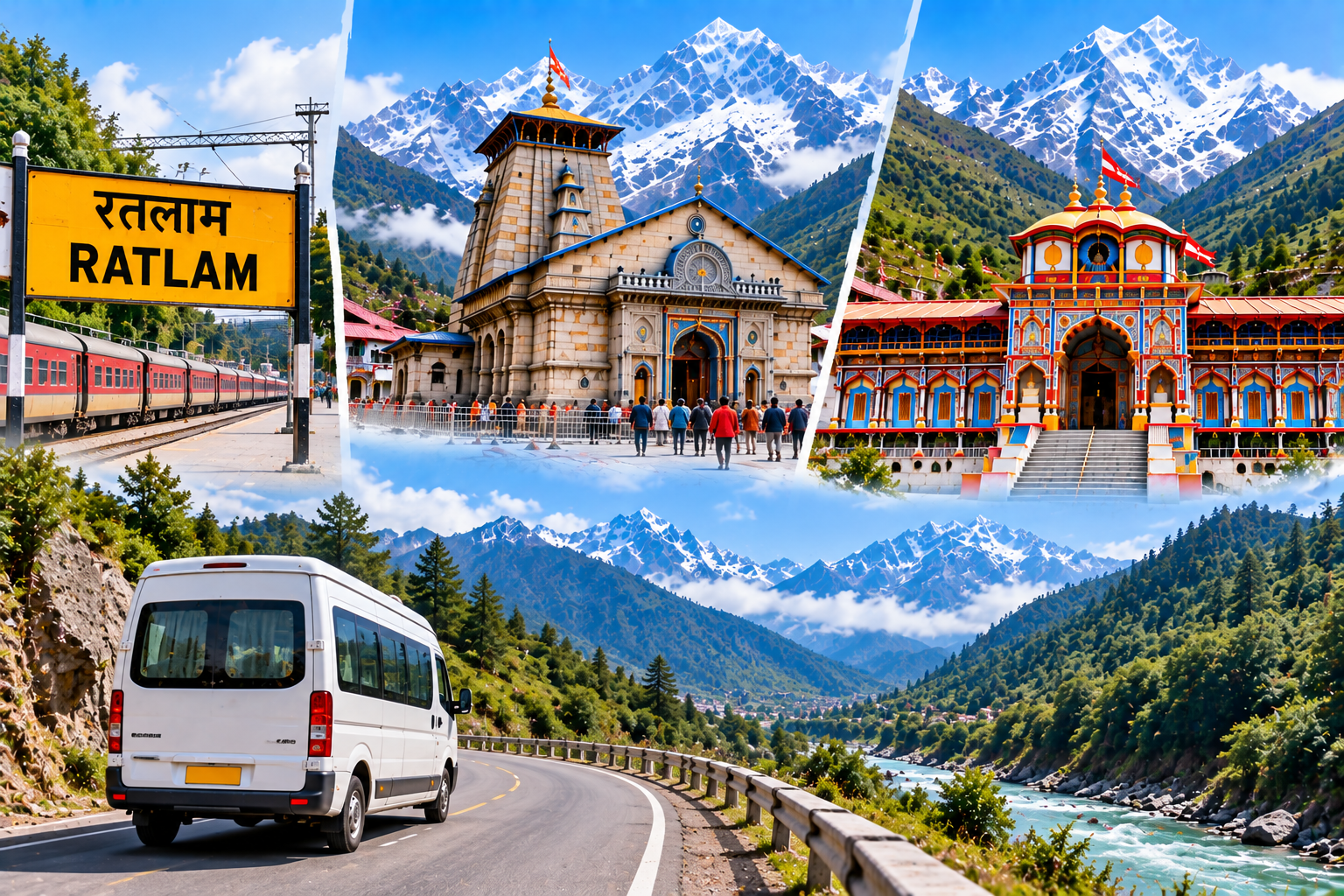 Ratlam to Kedarnath Badrinath Yatra Package Details